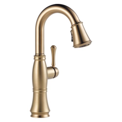 Main product image of Cassidy Single Handle Pulldown Bar/Prep Faucet (Lumicoat Champagne Bronze), 9997-CZ-PR-DST