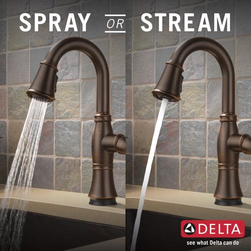 Main product image of Cassidy Single Handle Pulldown Bar/Prep Faucet w/ Touch20 Technology (Venetian Bronze), 9997T-RB-DST