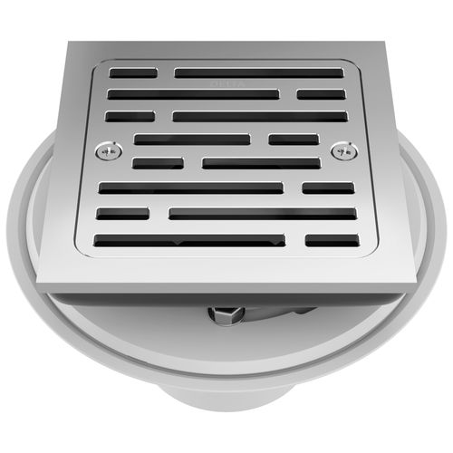 Main product image of 4" Tile-In Square Shower Drain (Chrome), DT062412