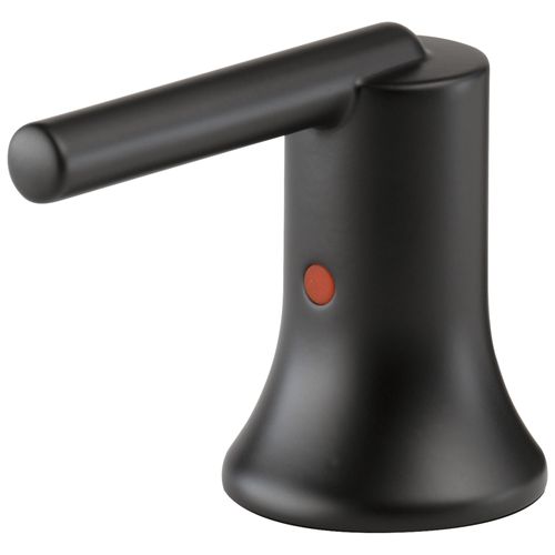Main product image of Trinsic Metal Lever Handle Set, 2H Bathroom (Matte Black), H259BL
