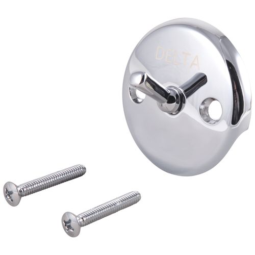 Main product image of Overflow Plate & Screws, Trip Lever (Chrome), RP31555