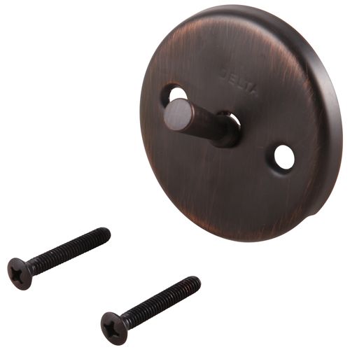 Overflow Plate & Screws, Trip Lever (Venetian Bronze)