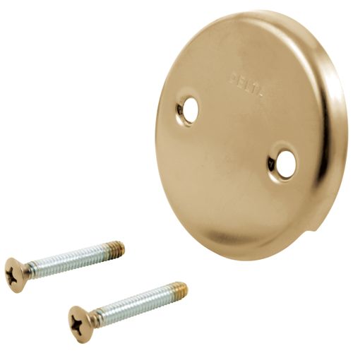 Main product image of Overflow Plate & Screws, No Trip Lever (Champagne Bronze), RP31556CZ