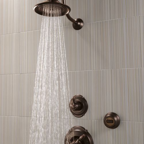 Premium 3-Setting Shower Head (Venetian Bronze)