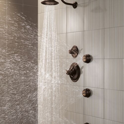 Premium 3-Setting Shower Head (Venetian Bronze)