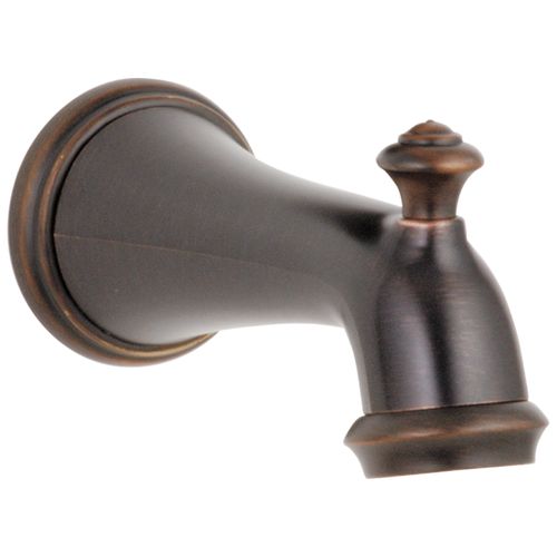 Victorian Tub Spout, Pull-Up Diverter (Venetian Bronze)
