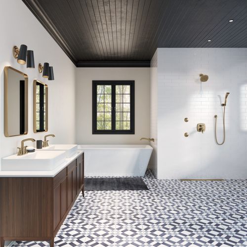 Main product image of RP40593CZ Shower Arm (Champagne Bronze)