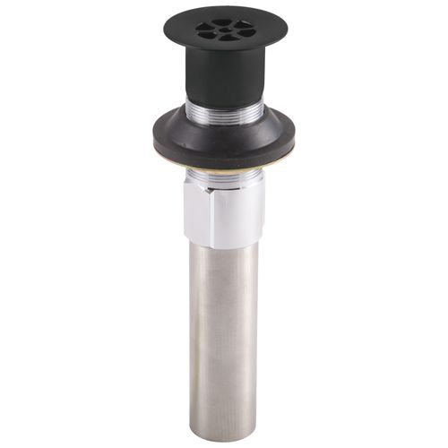 Zura Grid Strainer, Less Overflow, Bathroom (Matte Black), RP47648BL