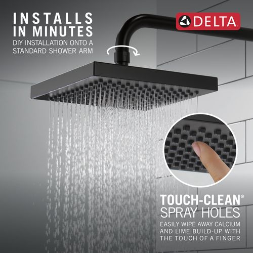 Main product image of Raincan 1-Setting Shower Head (Matte Black), RP50841BL