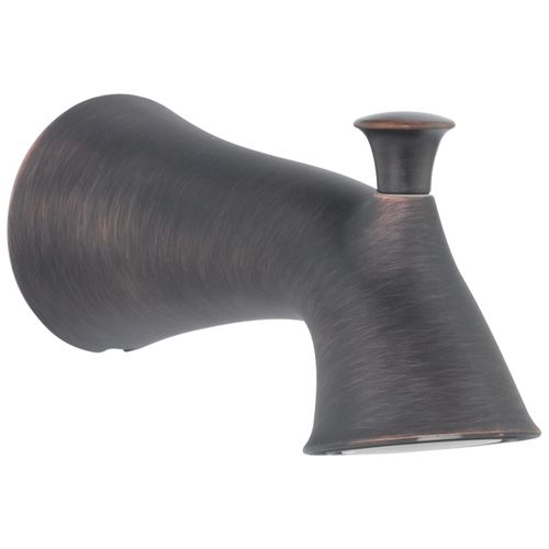 Lahara Tub Spout, Pull-Up Diverter (Venetian Bronze)