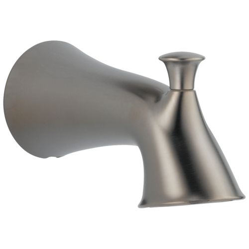 Lahara Tub Spout, Pull-Up Diverter (Stainless)