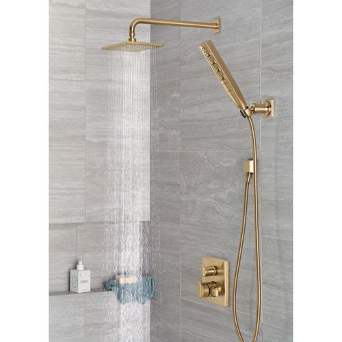 Main product image of Single-Setting Raincan Shower Head, 2.50 GPM (Lumicoat Champagne Bronze), RP62955CZPR