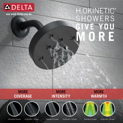 Main product image of RP70175BL H2OKinetic Single-Setting Raincan Shower Head (Matte Black)