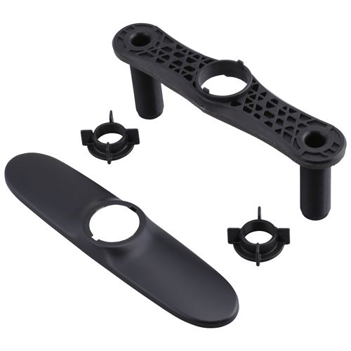 Main product image of Essa Escutcheon w/ Baseplate & Nuts (Matte Black), RP70714BL
