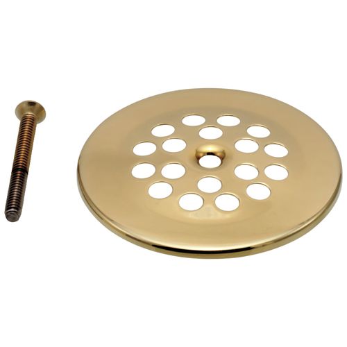 Main product image of Dome Strainer w/ Screw (Polished Brass), RP7430PB