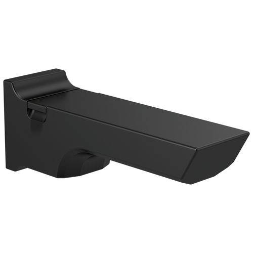 Main product image of Pivotal Tub Spout, Pull-Up Diverter (Matte Black), RP90158BL