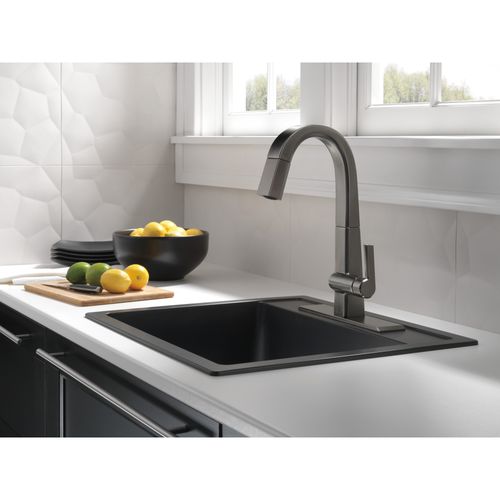 Main product image of Pivotal 8 Inch Escutcheon, Gasket Studs and Mounting Hardware (Black Stainless), RP92233KS