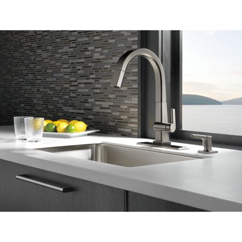 Main product image of Pivotal 8 Inch Escutcheon, Gasket Studs and Mounting Hardware (Black Stainless), RP92233KS