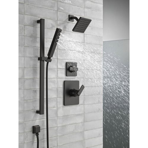 Main product image of Velum 3-Setting 2-Port Diverter Trim, T11837-BL (Matte Black)