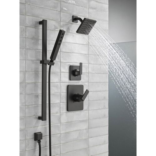Main product image of Velum 3-Setting 2-Port Diverter Trim, T11837-BL (Matte Black)