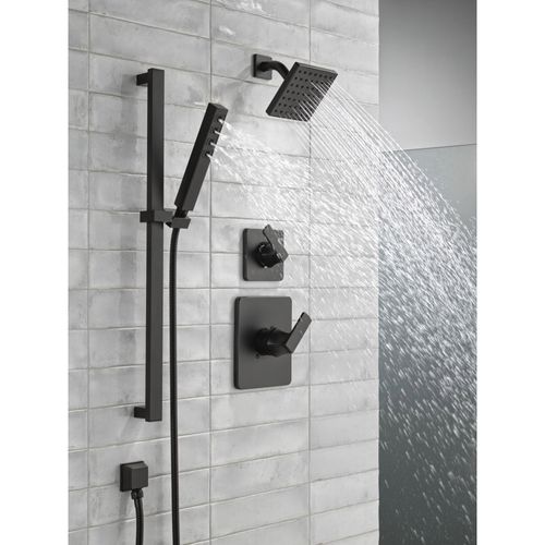 Main product image of Velum 3-Setting 2-Port Diverter Trim, T11837-BL (Matte Black)