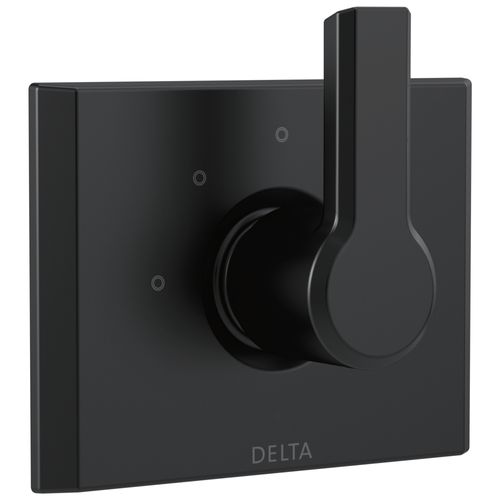Main product image of Pivotal 3-Setting 2-Port Diverter Trim (Matte Black), T11899-BL