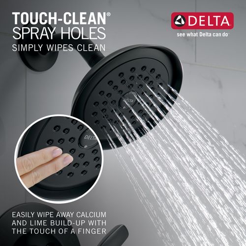 T14232BL Delta T14232BL Woodhurst Shower Trim (Matte Black)