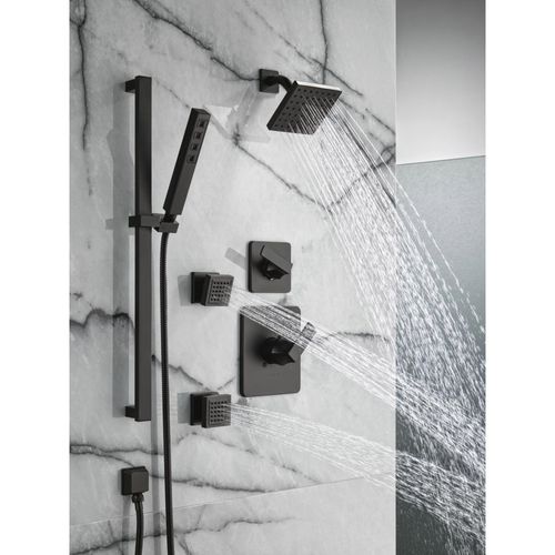 Main product image of Velum Monitor 14 Series Shower Trim, T14237-BL (Matte Black)
