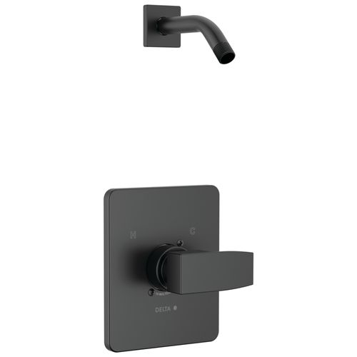 Main product image of T14267-BLLHD-PP Modern Monitor 14 Series Shower Trim, Less Head (Matte Black)