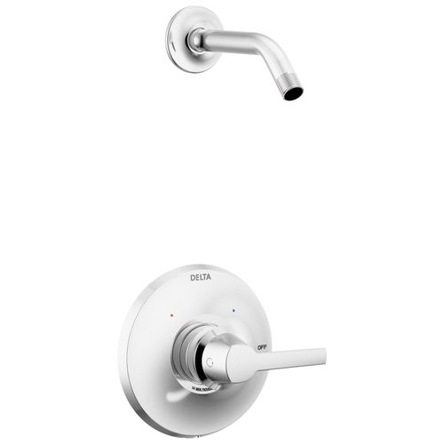 Main product image of Galeon 14 Series Shower Trim - Less Head (Lumicoat Chrome), T14272-PR-LHD