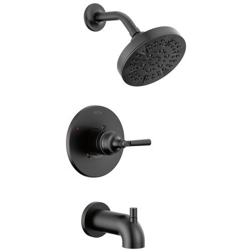 Main product image of Saylor Monitor 14 Series Tub & Shower Trim (Matte Black), T14435-BL