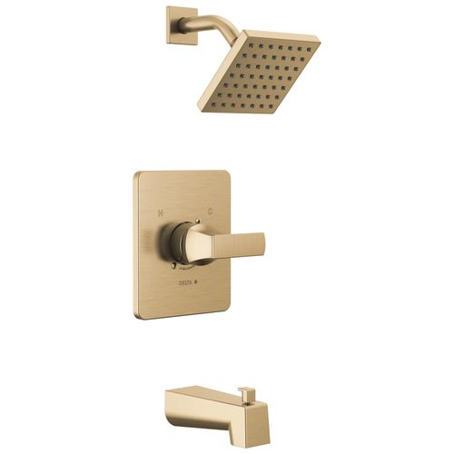 Main product image of Velum Monitor 14 Series Tub & Shower, T14437-CZ (Champagne Bronze)