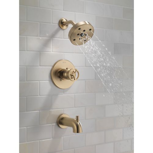 Main product image of Trinsic H2O Tub Shower Trim, 1.75 GPM (Champagne Bronze), T14458-CZ