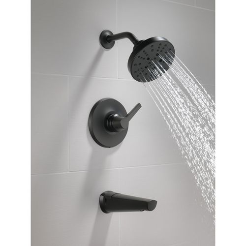 Main product image of Galeon 14S Tub Shower Trim with H2OKinetic, 1.75 GPM (Matte Black), T14472-BL