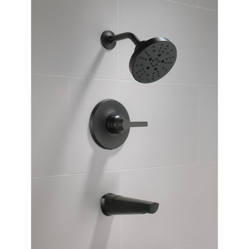 Main product image of Galeon 14S Tub Shower Trim with H2OKinetic, 1.75 GPM (Matte Black), T14472-BL