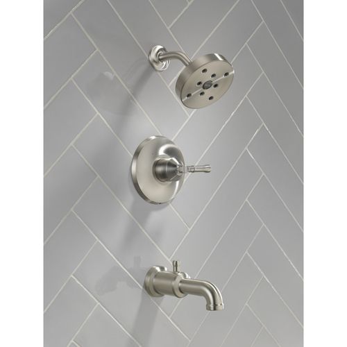 Main product image of Broderick 14 Series Tub Shower Trim, 1.75 GPM (Lumicoat Stainless), T14484-SS-PR