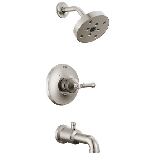 Main product image of Broderick 14 Series Tub Shower Trim, 1.75 GPM (Lumicoat Stainless), T14484-SS-PR