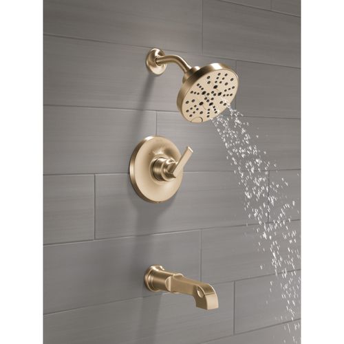 Main product image of Tetra Monitor 14 Series Tub & Shower Trim, 1.75 GPM (Lumicoat Champagne Bronze), T14489-CZ-PR