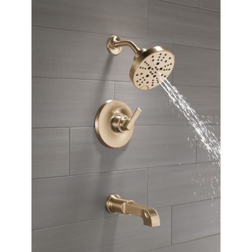 Main product image of Tetra Monitor 14 Series Tub & Shower Trim, 1.75 GPM (Lumicoat Champagne Bronze), T14489-CZ-PR