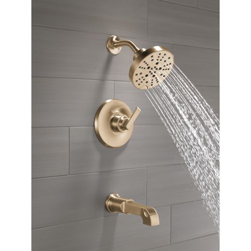 Main product image of Tetra Monitor 14 Series Tub & Shower Trim, 1.75 GPM (Lumicoat Champagne Bronze), T14489-CZ-PR