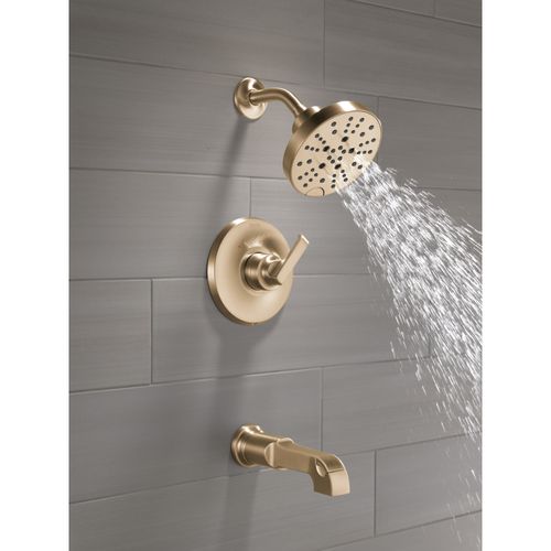 Main product image of Tetra Monitor 14 Series Tub & Shower Trim, 1.75 GPM (Lumicoat Champagne Bronze), T14489-CZ-PR