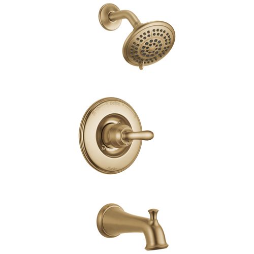 Main product image of Linden Monitor 14 Series Tub & Shower Trim (Champagne Bronze), T14494-CZ