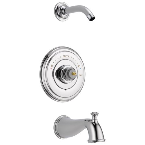 Main product image of Cassidy Monitor 14 Series Tub & Shower Trim - Less Handle - Less Head (Chrome), T14497-LHP-LHD