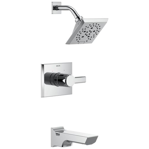 Main product image of Pivotal Monitor 14 Series H2OKinetic Tub and Shower Trim (Lumicoat Chrome), T14499-PR