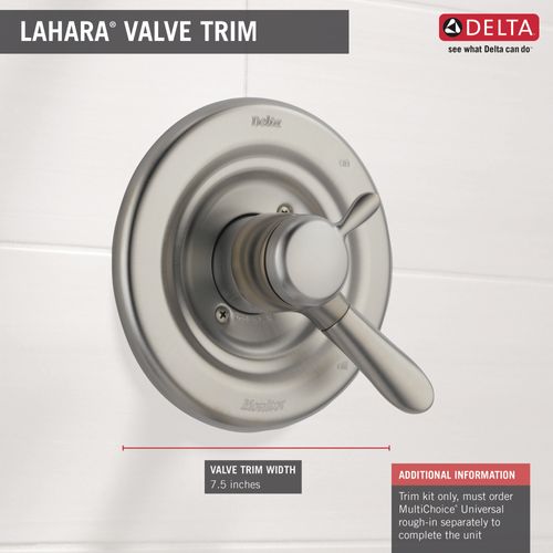 Main product image of Lahara Monitor 17 Series Valve Only Trim (Stainless), T17038-SS