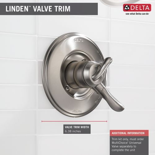 Main product image of Linden Monitor 17 Series Valve Only Trim (Stainless), T17094-SS