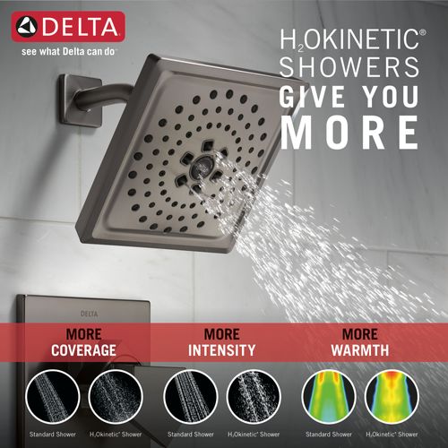 Main product image of Trillian 17 Series H2Okinetic Shower Only Trim, 1.75 GPM (Lumicoat Black Stainless), T17243-KS-PR