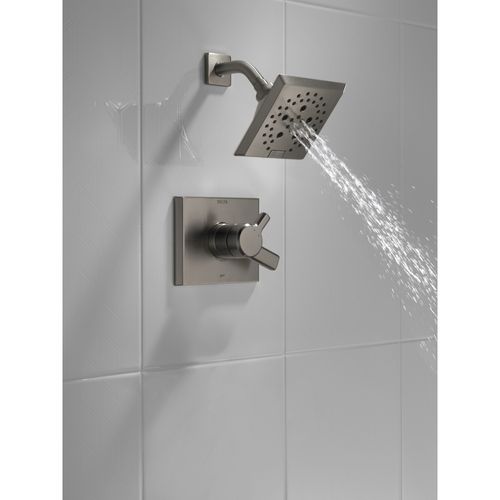 Main product image of Pivotal Monitor 17 Series H2OKinetic Shower Trim, 1.75 GPM (Lumicoat Black Stainless), T17299-KS-PR