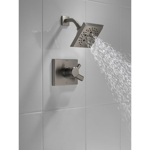 Main product image of Pivotal Monitor 17 Series H2OKinetic Shower Trim, 1.75 GPM (Lumicoat Black Stainless), T17299-KS-PR