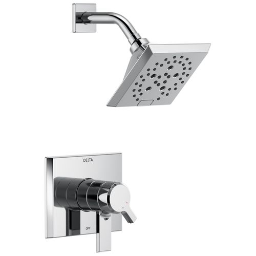 Main product image of Pivotal Monitor 17 Series H2OKinetic Shower Trim, 1.75 GPM (Lumicoat Chrome), T17299-PR